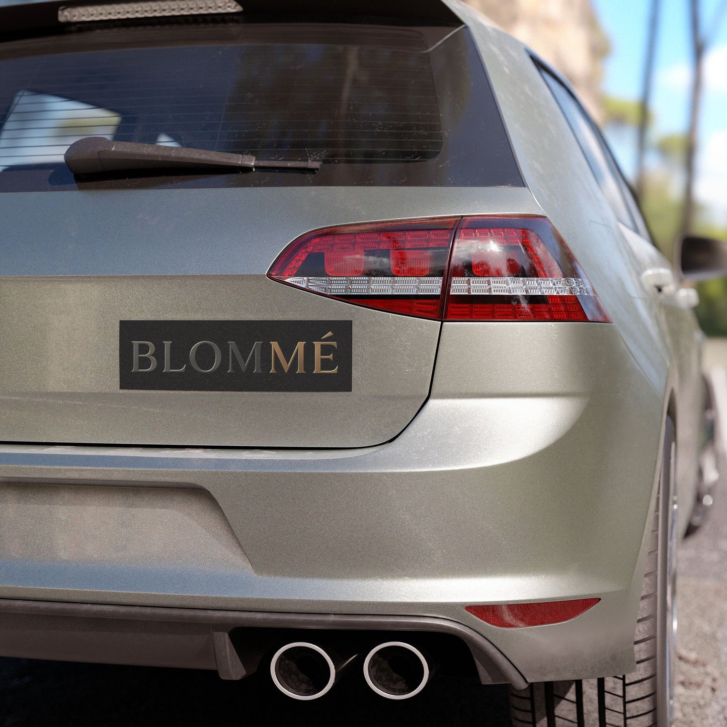 Blommé - Supporter Gold Crest Car Magnet